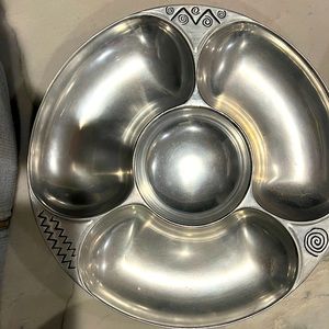 Wilton Armetale chip dish